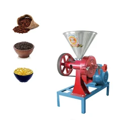 Kalsi Junior Grinder Fitted on Frame with 1hp Motor and SS Hopper For Dry & Wet Grinding Spices, Chili, Rice